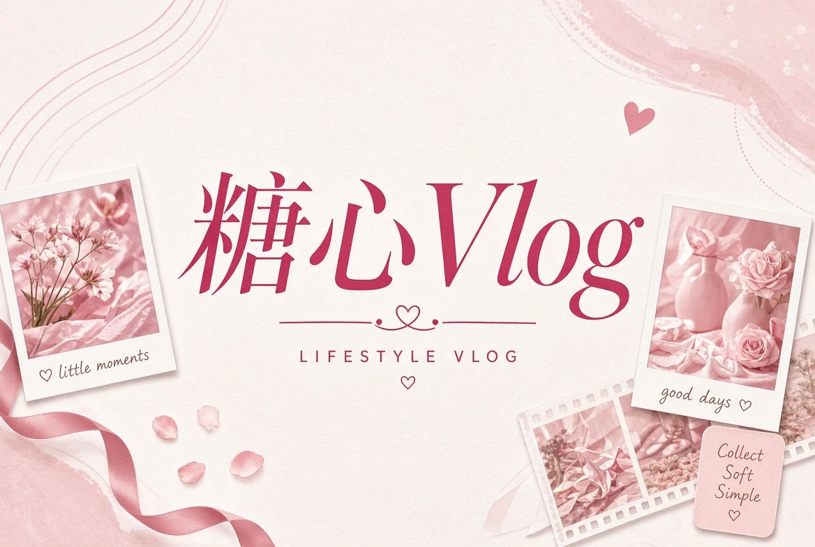 关于糖心Vlog影像主题视觉